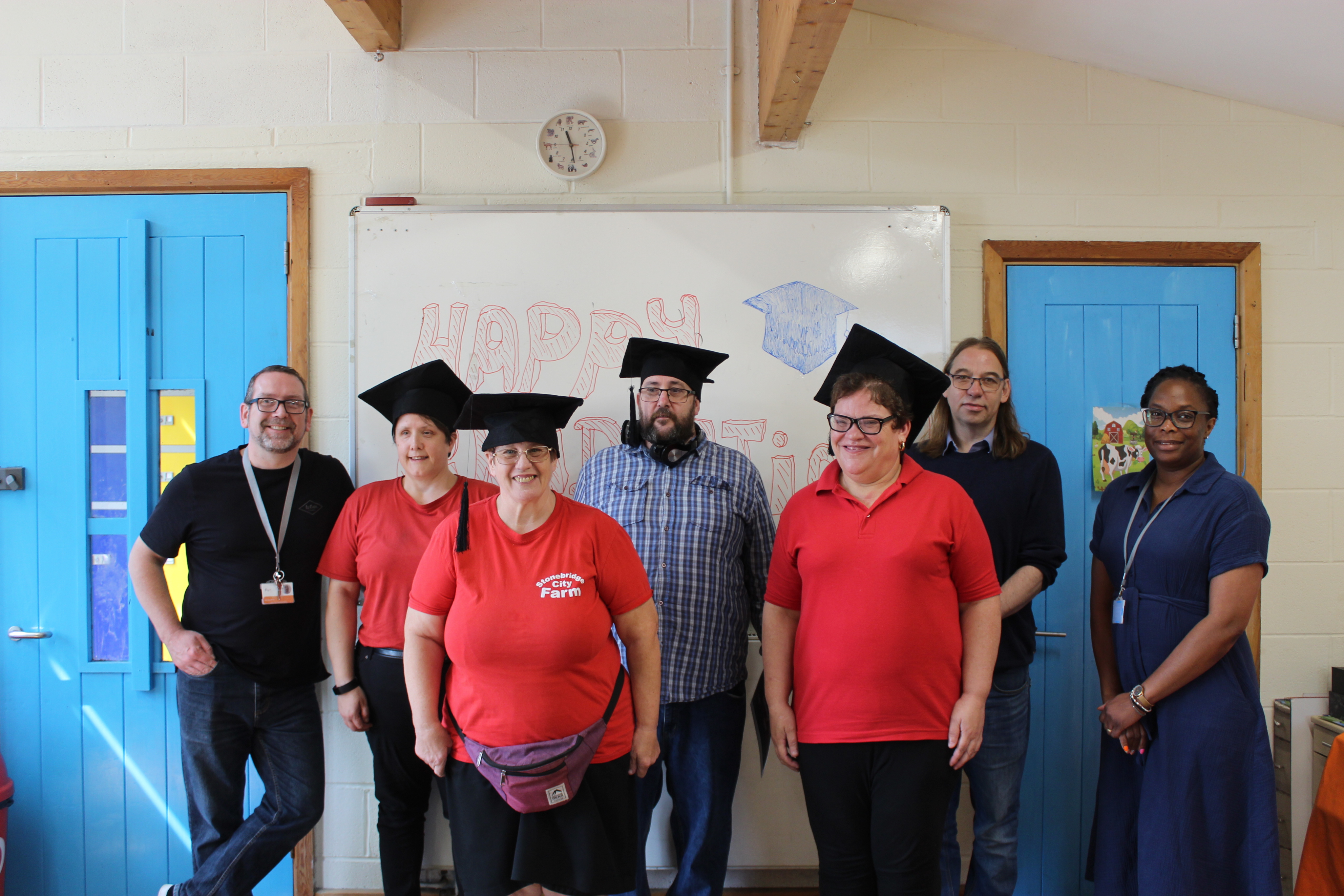 Stonebridge Volunteers at their Graduation